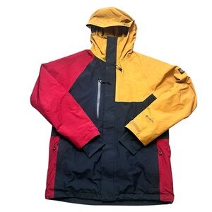 686‎ GLCR Gore-Tex Core Jacket Color Block- Men's SZ S